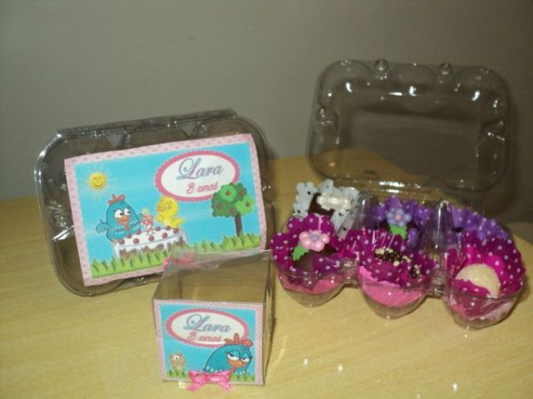CAIXAS DE OVOS DE ACETATO PERSONALIZADA